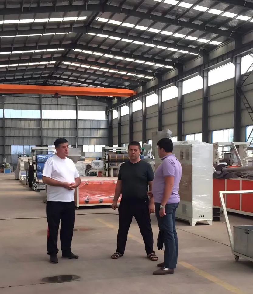 Компания East Star Plastic Machinery получила заказ из Грузии на многофункциональную линию по производству гибких штор из ПВХ