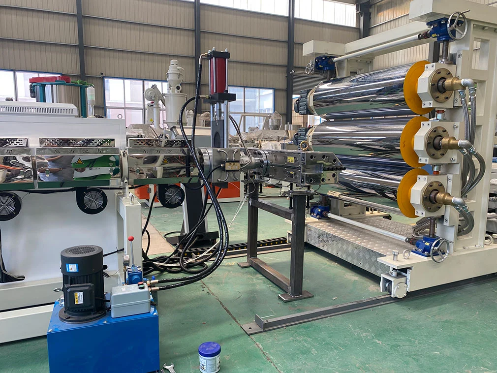 Pe Pp Single Layer Sheet Extruder Machine