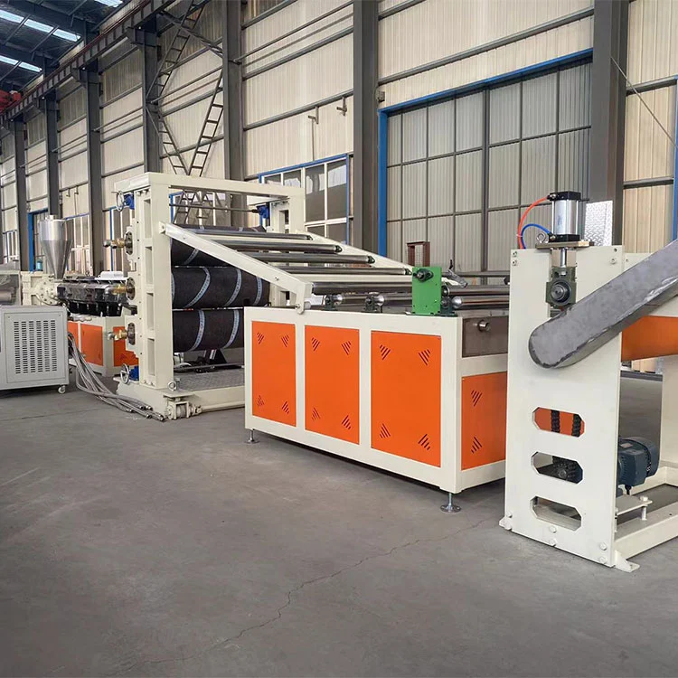 PVC transparent sheet extruder machine