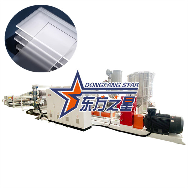 Производство экструдеров для листов ПММА Eaststar